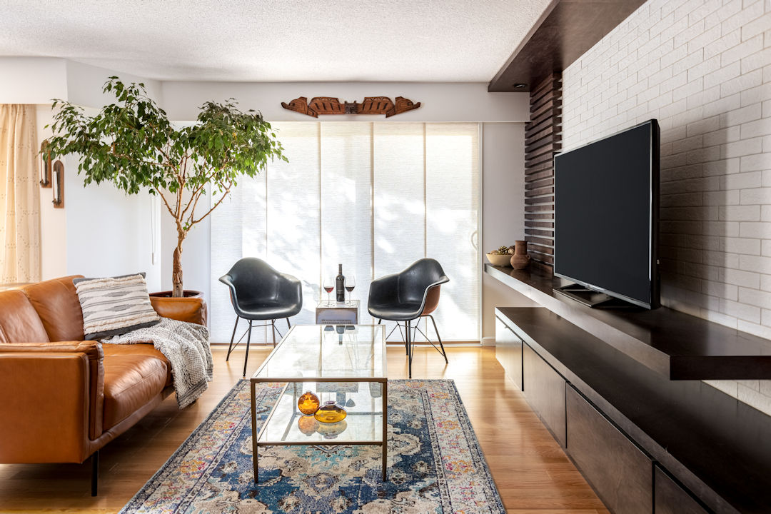 Living Room — Victoria Apartment Renovation